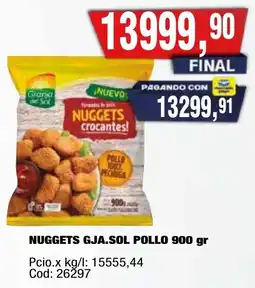 Maxiconsumo Ganja de sol nuggets crocantes oferta