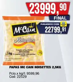 Maxiconsumo McCain papas noisettes oferta