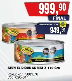 Maxiconsumo El dique atun ac-nat oferta