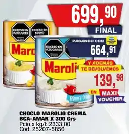 Maxiconsumo Marolio choclo crema oferta