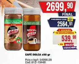 Maxiconsumo Nescafe cafe dolca oferta