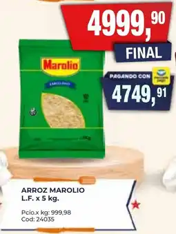 Maxiconsumo Marolio arroz oferta
