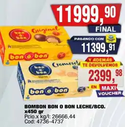 Maxiconsumo Bon o bon bombon oferta