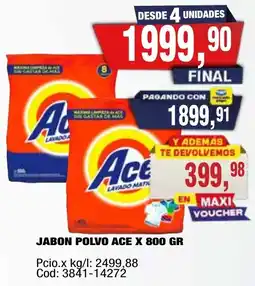 Maxiconsumo Ace jabon polvo oferta
