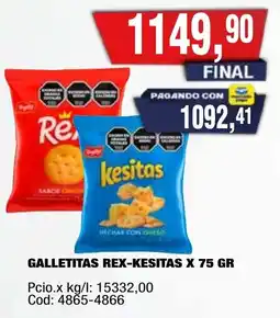Maxiconsumo Rex-galletitas-kesitas oferta