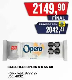 Maxiconsumo Opera galletitas oferta