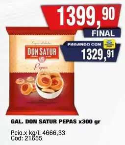 Maxiconsumo Don satur pepas oferta