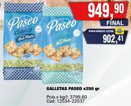 Maxiconsumo Paseo galletas oferta
