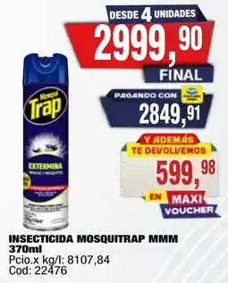 Maxiconsumo Mosquito Trap insecticida oferta