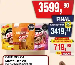 Maxiconsumo Nescafe dolca oferta