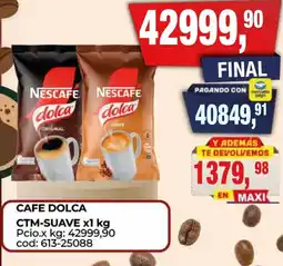 Maxiconsumo Nescafe dolca oferta