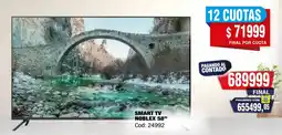 Maxiconsumo Noblex smart tv oferta