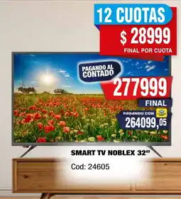 Maxiconsumo Noblex smart tv 32" oferta