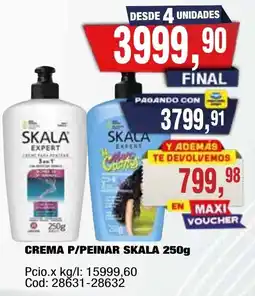 Maxiconsumo Skala expert crema p/peinar oferta
