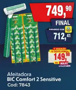 Maxiconsumo Bic afeitadora comfort 2 sensitive oferta