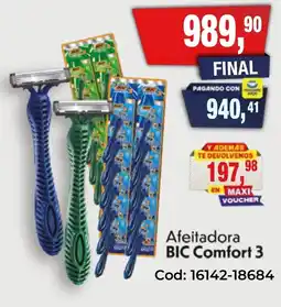 Maxiconsumo Bic afeitadora comfort 3 oferta
