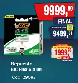Maxiconsumo Bic flex 5 oferta