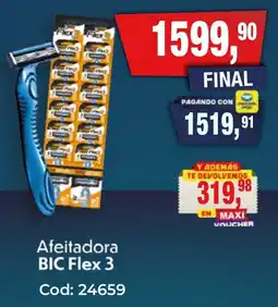 Maxiconsumo Bic afeitadora flex 3 oferta