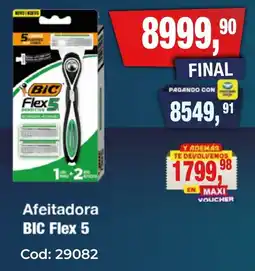 Maxiconsumo Bic afeitadora flex 5 oferta