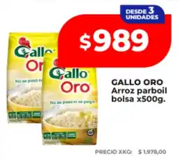 Supermayorista Vital Gallo oro arroz parboil oferta