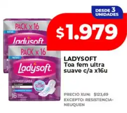 Supermayorista Vital Ladysoft toa fem ultra suave oferta