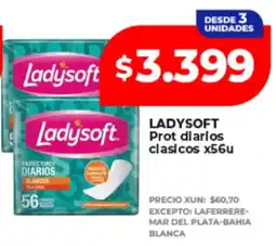 Supermayorista Vital Ladysoft protectores diarios clasicos oferta
