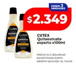 Supermayorista Vital Cutex quitaesmalte experto oferta