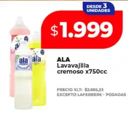 Supermayorista Vital Ala lavavajilla cremoso oferta