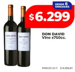 Supermayorista Vital Don david vino oferta