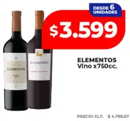 Supermayorista Vital Elementos vino oferta