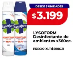 Supermayorista Vital Lysoform desinfectante de ambientes oferta