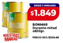 Supermayorista Vital Bonmar durazno mitad oferta