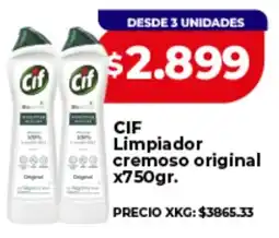 Supermayorista Vital Cif limpiador cremoso original oferta