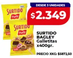 Supermayorista Vital Bagley surtido galletitas oferta
