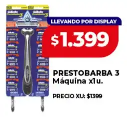 Supermayorista Vital Gillette Prestobarba 3 Máquina oferta
