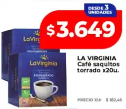 Supermayorista Vital La virginia café saquitos oferta