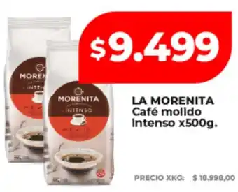 Supermayorista Vital La morenita café molido intenso oferta