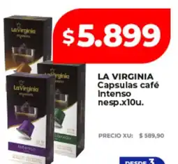 Supermayorista Vital La virginia capsulas café intenso oferta