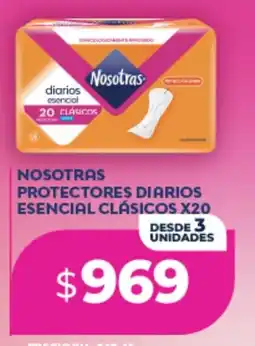 Supermayorista Vital Nosotras protectores diarios esencial clásicos oferta