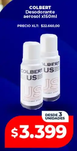 Supermayorista Vital Colbert desodorante aerosol oferta