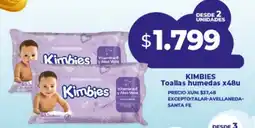 Supermayorista Vital Kimbies toallas humedas oferta