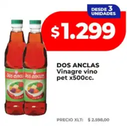 Supermayorista Vital Dos anclas vinagre vino oferta