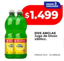 Supermayorista Vital Dos anclas jugo de limon oferta