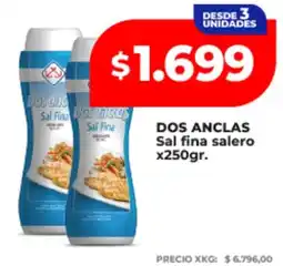 Supermayorista Vital Dos anclas sal fina salero oferta