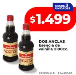 Supermayorista Vital Dos anclas esencia de vainilla oferta