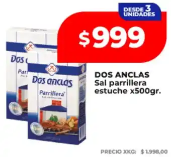Supermayorista Vital Dos anclas sal parrillera oferta