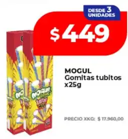 Supermayorista Vital Mogul gomitas tubitos oferta