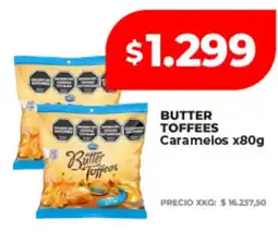 Supermayorista Vital Butter toffees oferta