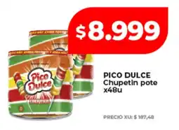 Supermayorista Vital Pico dulce chupetin pote oferta