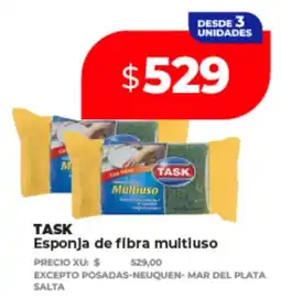 Supermayorista Vital Task esponja de fibra multiuso oferta